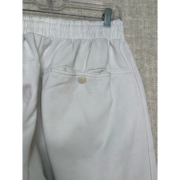Jordan Sweatpants White Mens Medium Vintage Y2K Draw Tie String Gym - Picture 7 of 9